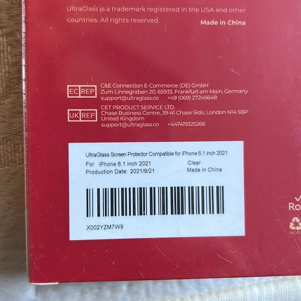 Brand New in box screen protector for IPhone